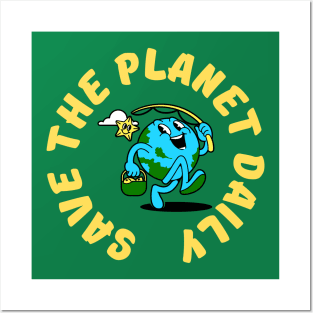 Save The Planet Daily Posters and Art